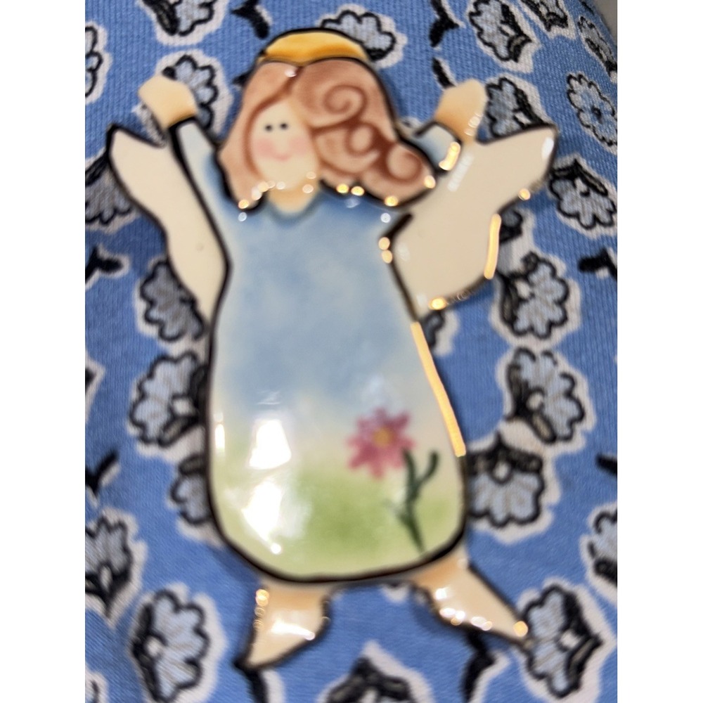 Angel ceramic Broach